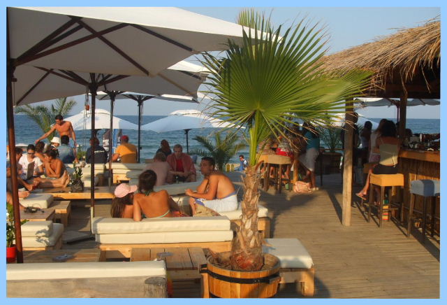 Samara, Lozenets - Beach bars to relax and enjoy a drink, Lozenetz beach